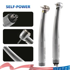SELF-POWER Dental High Speed LED Handpiece Fiber Push Button / Bearing 2H/4H S