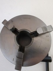 Hardinge 30AHC 5″ 3-Jaw Lathe Chuck, 2 3/16-10 Threaded Mount