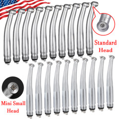 NSK Style Dental Standard/Mini Small Head High Speed Handpiece Push Button 4Hole