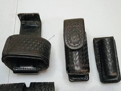 Duty Belt Accs. Flashlight Mace Double Mag Radios Key Cuff Glove Belt Keepers