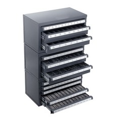 VEVOR Drill Bit Dispenser Organizer Cabinet 3 Pieces Three-Drawer Five-Drawer