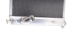 3 Row Aluminum Radiator 1973-1976 Corvette Stingray C3 5.7L 7.4L V8 Polished
