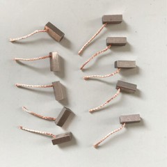 10PCS Carbon Brushes Motor Brush for Generic Electric Replacement set 5*6*14mm