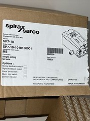 SPIRAX SARCO SP7-10-1010150001 Smart Positioner 4-20MA Single Acting Fail Safe