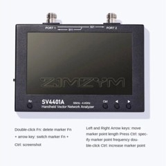 Handheld Vector Network Analyzer 50KHz-4.4GHz 7″ Touch Screen Analyzer