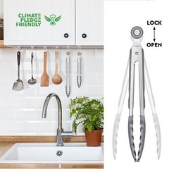 HOTEC Premium Stainless Steel Locking Kitchen 12+9inch, Light Grey:12+9inch