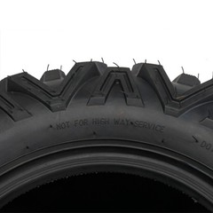 LEADZM Set of 4 ATV UTV Tires 25×8-12 Front & 25×10-12 Rear, 6PR