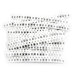 Kit de 1200 resistencias SMD 1206 de 0 a 10 MΩ y 60 valores 1/4W 0.25W ±1%