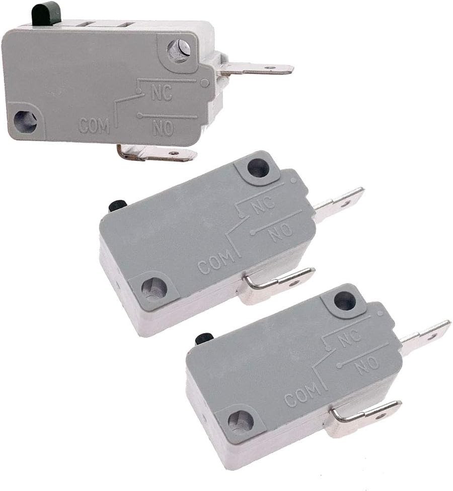 KW3A Microwave Oven Door Switch 16A 125/250V Door Interloc (2 Normally Open and