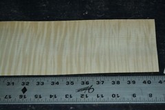 Curly Maple Raw Wood Veneer Sheet 4.5 x 40 inches 1/42nd 4669-43