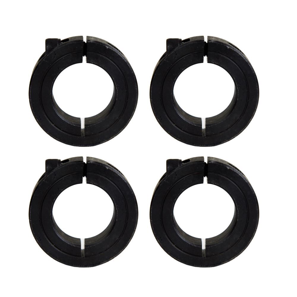 3/4″ Bore Single Split Set Screw Shaft Collar OD 1-1/2″ Width 1/2″ (4 PCS)