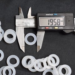 Food Grade Silicone Plain Flat Washer O Rings Sealing Gaskets Ring -60℃~+200℃