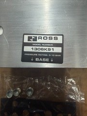 ROSS CONTROLS 1306K91 PRES REG ISO3 SNGL