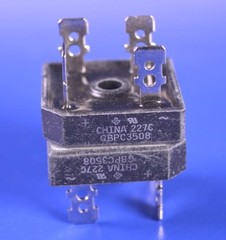 2 (Two) Vishay 35A @ 800V Full-Wave Bridge Rectifiers P/N: GBPC3508-E4/51