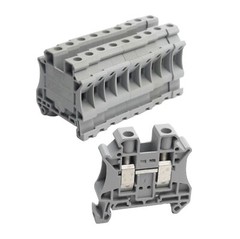 Lot of 10 Phoenix Contact UT 10 3044160 Terminal Blocks, 57A, 1000V, 1-Pole