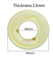 1Pcs Bridgeport Milling Machine Power Feed ASONG Nylon Gear CNC Mill Part YP-K06