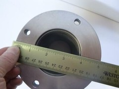 Modified ST/ST ASA 1-5/8″ to ISO CF 6.5″ Straight Adapter Full Nipple ISO NW25