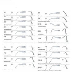 Dental Ultrasonic Piezo Scaler Tips Endo Perio Fit for DTE/SATELEC/NSK/EMS