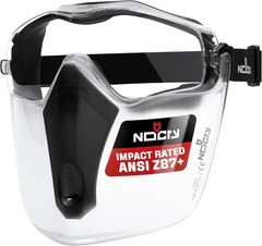 NoCry Safety Face Shield Mask for Work with Premium Anti Fog and Anti Scratch