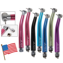 1-10*NSK Pana Max Style Dental High Speed Handpiece Push Button 2/4Hole 7 Colors