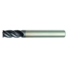 Widia Tf4v151100as End Mill, Tialn, 0.4375 In. Milling Dia.