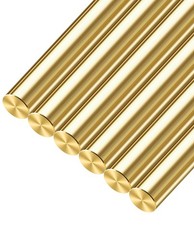 3/16 inch Brass Rods 3/16 x 12 in, 6 Pcs for Knife Making Knife
