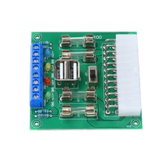 20Pin 24Pin ATX Benchtop Board Computer PC Power Supply Breakout Adapter Module