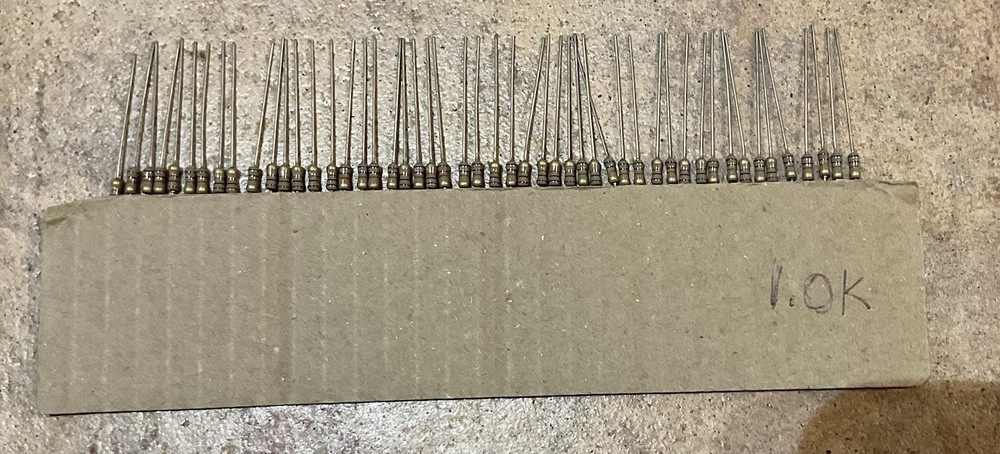 50 Qty 1/4w 5% carbon film Resistor USA Stock various values available