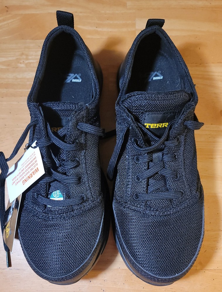 Terra CSA Safety Steel Toe Work Shoes New Size 7.5 W