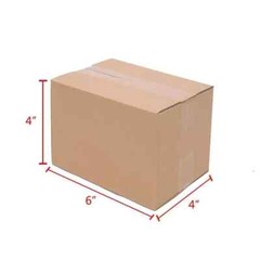 25 6x4x4 Cardboard Paper Boxes Mailing Packing Shipping Box Corrugated Carton