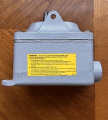 Appleton EDS175-F1 Explosion Proof Hazardous Location Snap Switch 20A 277V