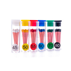 Dental Gutta Percha Points.02/.04/.06 Taper For Root Canal Endo Treatment 1/5Box