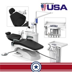 Dental Unit Chair Computer Controlled DC Motor Integral Doctor Stool TJ2688-A1-1