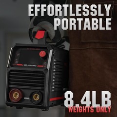 205Amp Stick Welder with Lift TIG Torch,110V/220V Dual Voltage Welding Machine