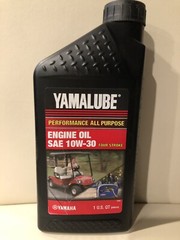 Yamaha Lub-10w30-gg-12 Yamalube Golf Car And Generator Oil 10W-30 – Quart