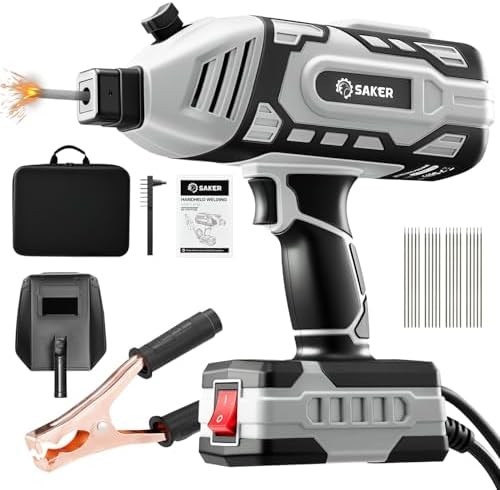 Saker Portable Electric Welding Machine,110V Portable Welder Handheld with IGBT