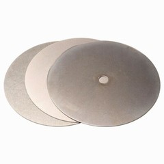 6″ 150mm Diamond Coated Flat Lap Wheel Jewelry Polish Grinding Disc 80-3000 Grit