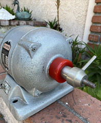Red Wing Ball Bearing Motor Model 26A 1/4 H.P. 115V 3.3 AMPS Dental Lab Lathe