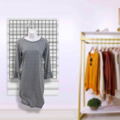 Clothing Form Hanging Female Display Torso Fits 5 to 10 Mannequin White Hollow