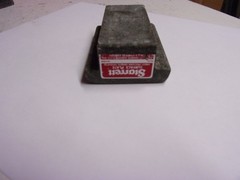 STARRETT Salesman Samples. Black Granite Surface Plate 1x2x3″ w/hand grips