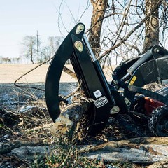 Titan 34″ Clamshell Root Grapple Rake Attachment Fits Mini Skid Steer