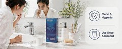 Disposable Paper Coffee Cups 3 oz 100 Count, Bathroom Mouthwash Cups, Leak-Proof