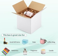 Sturdy 6x6x6 Cardboard Box Mailers 30 Pack – Perfect for Small Business Shipping