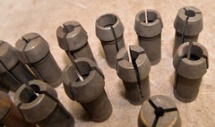 22 Bardons & Oliver turret lathe No 2 collets B & O and more machinist tool lot