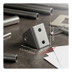 Double Hole Shock Mount Weldable Shock Absorber Fixing Bracket Sturdy Duty