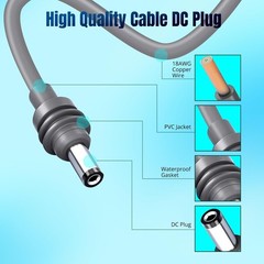 Starlink Mini DC Power Cable, Starlink Mini DC Connector 45A Anderson Plug to DC