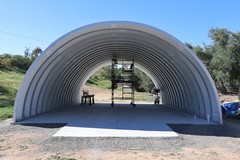 40x20x18 DuroSPAN Metal Barn Off Grid Home & Shop Steel Buildings Open DIY Ends