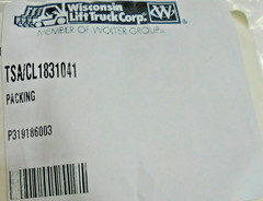 Clark Forklift Hydraulic Tilt Cylinder Seal Kit Packing 1831041 CL1831041 Y685