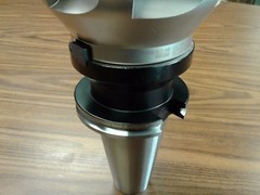 5″ 90 degree indexable face shell mill,face milling cutter APKT w. CAT50 arbor