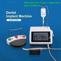 Dental Surgical Implant Motor System Touch Screen 20:1 LED Contra Angle CY